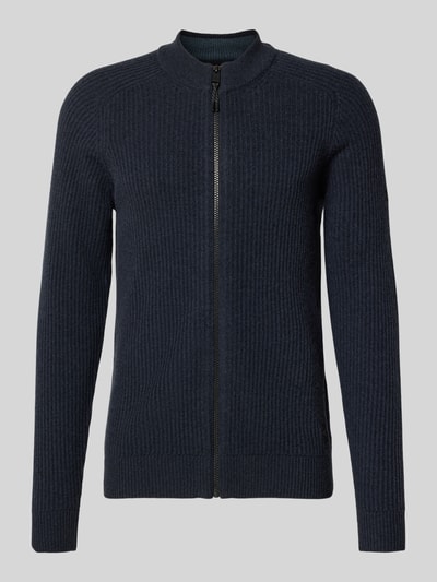 camel active Kurtka z dzianiny z zamkiem błyskawicznym Granatowy 2