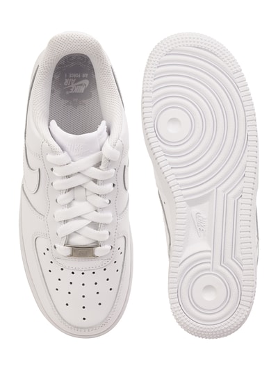 Nike Sneaker aus Leder Modell 'Air Force 1' Weiss 4