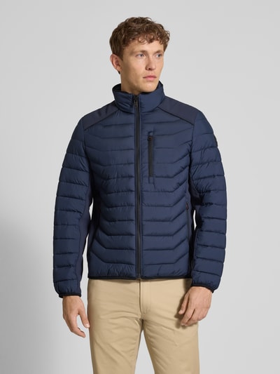 Tom Tailor Regular Fit Steppjacke mit Reißverschluss Marine 4