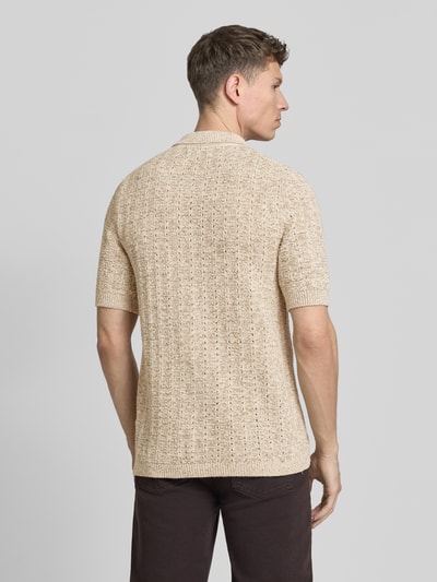 Marc O'Polo Regular Fit Freizeithemd aus Baumwoll-Leinen-Mix Offwhite 5