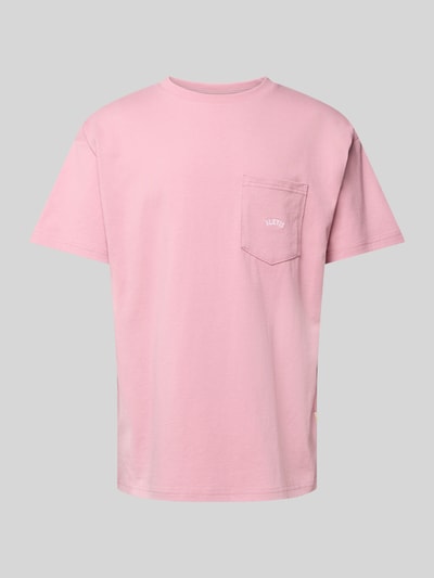 BLKVIS T-shirt met borstzak Oudroze - 2