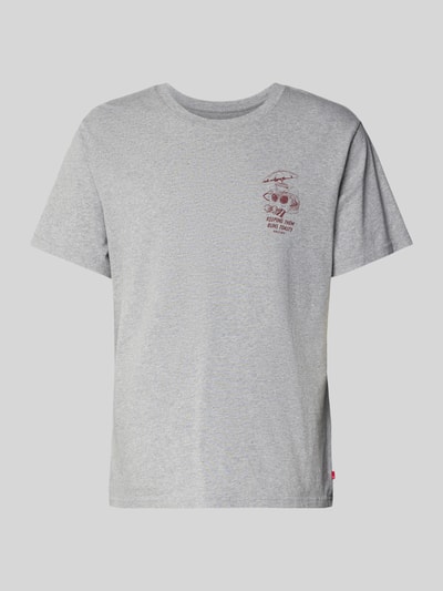 Levi's® Relaxed Fit T-Shirt aus reiner Baumwolle Hellgrau Melange 2