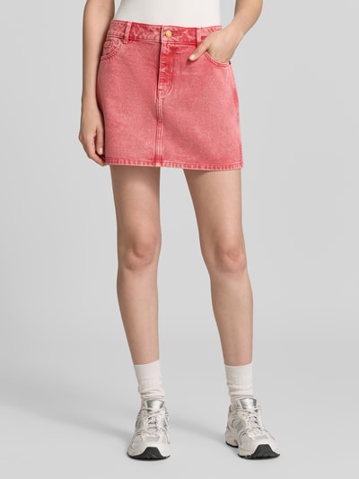 MICHAEL Michael Kors Mini-Jeansrock mit Eingrifftaschen Rosa 4