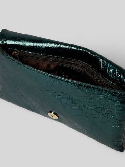 Abro Clutch van leer met magneetsluiting Donkergroen - 5