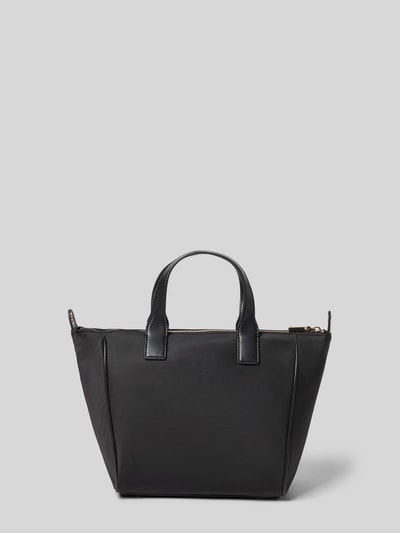 Guess Handtasche mit Label-Applikation Modell 'FOLLIE SMALL TOTE' Black 3