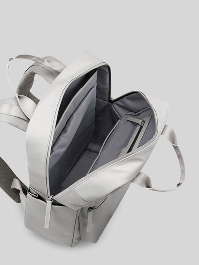 Kapten & Son Rucksack mit Label-Detail Hellgrau 3