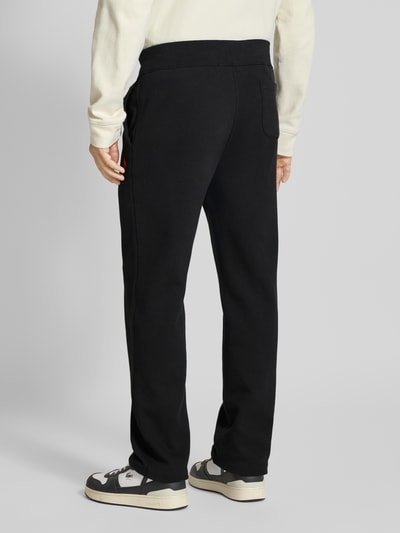 Polo Ralph Lauren Spodnie dresowe z elastycznym pasem i trokami Czarny 5