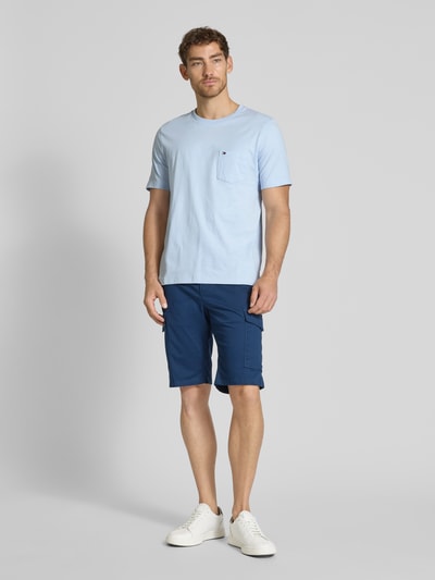Tommy Hilfiger Regular Fit T-Shirt aus reiner Baumwolle Hellblau 1