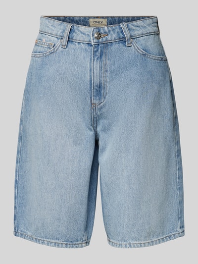 Only Relaxed Fit Jeansshorts mit Eingrifftaschen Modell 'SONNY' Hellblau 2