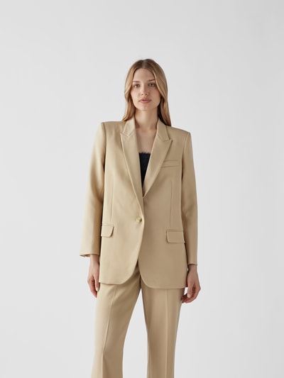 Nili Lotan Blazer aus Schurwolle Khaki 4