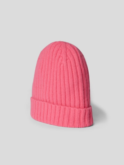 Le Bonnet Beanie in Grobstrick-Optik Neon Pink 2