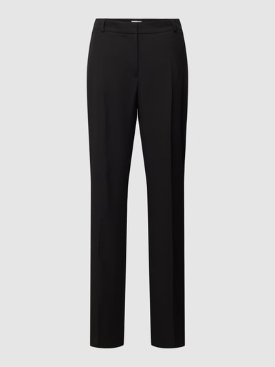 Jake*s Collection Straight Fit Hose mit Bügelfalten Black 2