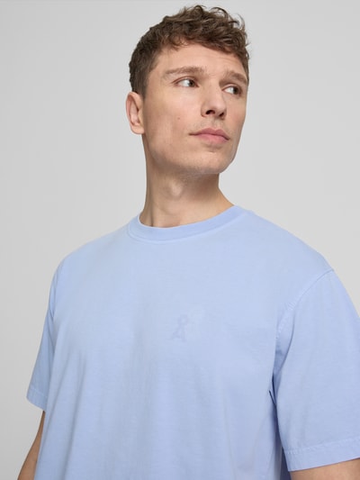 ARMEDANGELS Relaxed Fit T-Shirt aus reiner Bio-Baumwolle Modell 'ICONIC Å MAARKOS' Hellblau 3