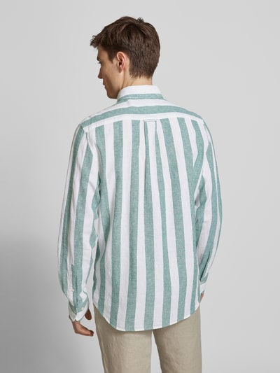 Gant Regular fit vrijetijdsoverhemd met borstzak Mintgroen - 5