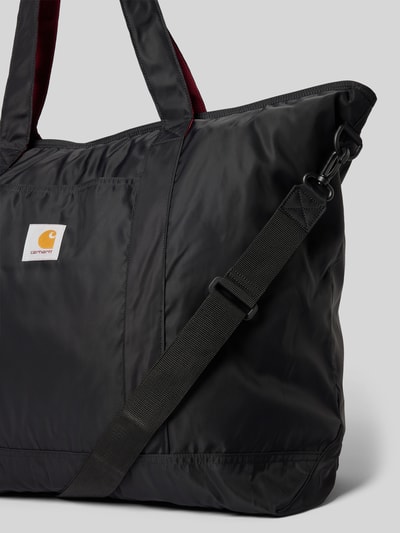 Carhartt Work In Progress Shopper mit Label-Detail Modell 'Alumni Tote Bag' Black 3
