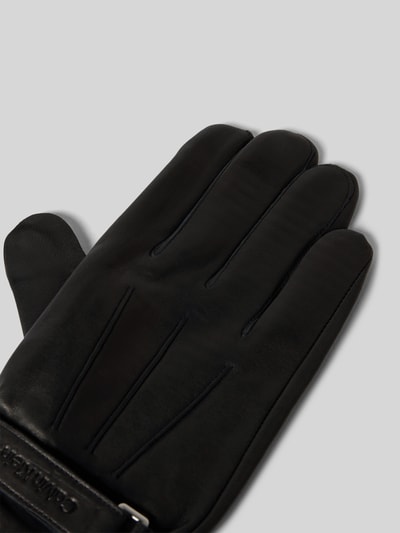 CK Calvin Klein Handschoenen met wol in leerlook  - 2