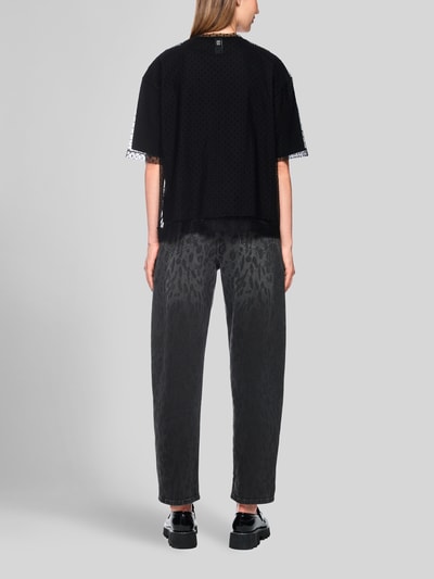 Marc Cain barrel fit jeans van katoenmix Middengrijs - 5