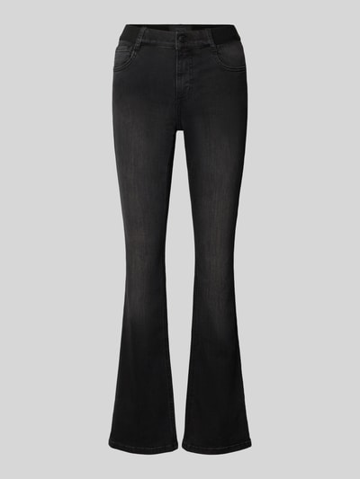 ANGELS Bootcut-Jeans aus Baumwoll-Mix Modell 'LENI' Anthrazit 1