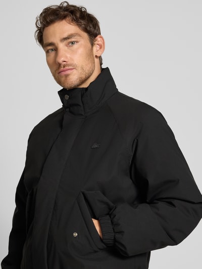 Lacoste Regular Fit Bomberjacke mit Stehkragen Black 3