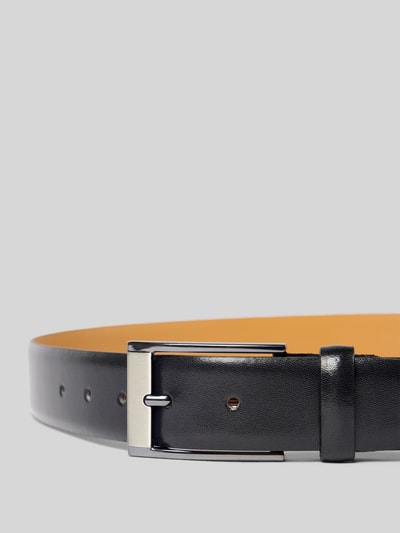 Pierre Cardin Ledergürtel mit Dornschließe Modell 'NAPPA' Black 2