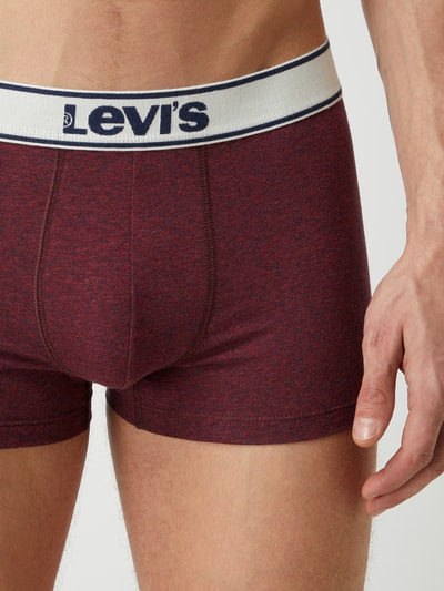 Levi's® Boxershort per 2 paar Bordeaux gemêleerd - 5