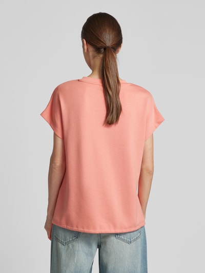 Soyaconcept Comfort Fit Sweatshirt aus Modal-Mix Pink 5