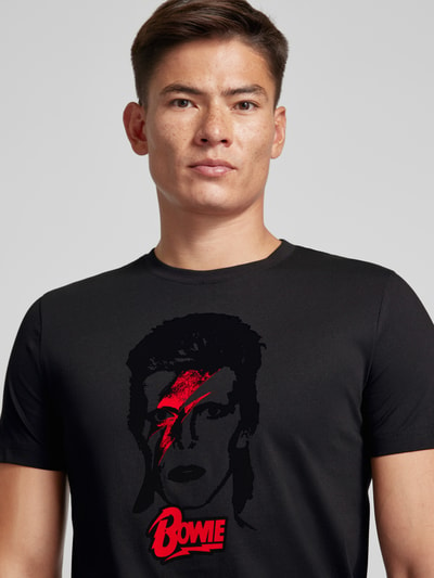 Antony Morato Regular fit T-shirt met motiefprint en ronde hals Zwart - 3