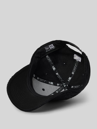 New Era Baseballpet met labeldetail Zwart - 2