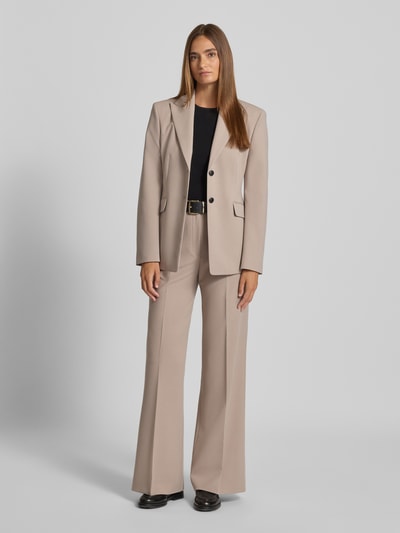 HUGO Regular Fit Blazer mit Viskose-Anteil  Modell 'ASMALLA' Sand 1