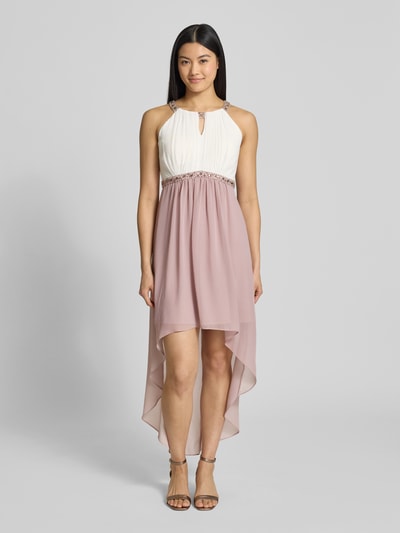 Jake*s Cocktail Cocktailkleid mit Ziersteinbesatz Mauve 4