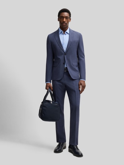 BOSS Regular Fit Businesshemd aus Stretch-Twill Modell 'P-JOE-KENT-C1-222' Bleu 1