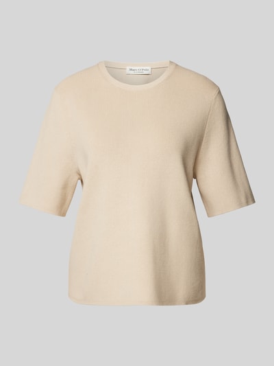 Marc O'Polo Strickshirt mit Rundhalsausschnitt Beige 2