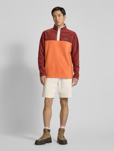 COLUMBIA Sweatshirt met opstaande kraag, model 'STEENS MOUNTAIN' Oranje - 1