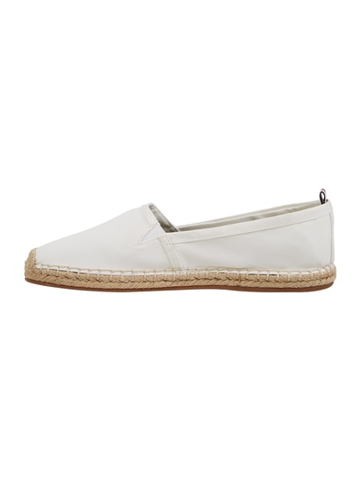 Tommy Hilfiger Espadrilles met geborduurde logo's  Offwhite - 3