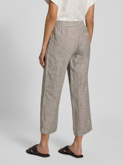 OPUS Stoffen broek met verkorte pasvorm, model 'Maikito' Olijfgroen - 5