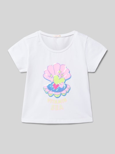 BILLIEBLUSH T-Shirt mit Motiv-Print Weiss 1