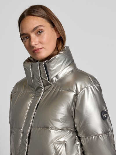 khujo Steppjacke mit Eingrifftaschen Modell 'DEVINA2 SHINY' Silber 3