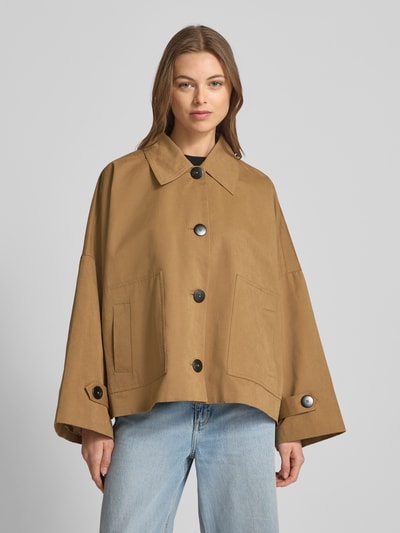My Essential Wardrobe Jacke mit Eingrifftaschen Modell 'Lyon' Beige 4