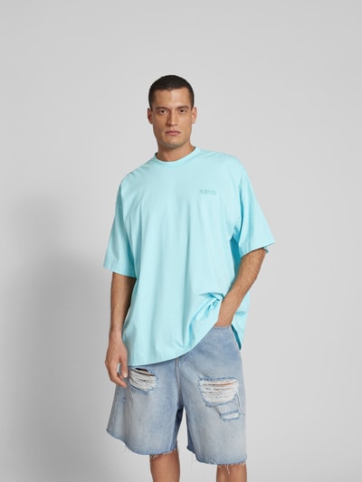 VETEMENTS Oversized T-Shirt mit Label-Detail Mint 4