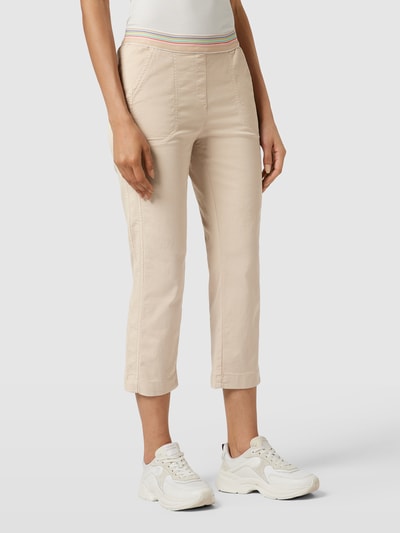 Toni Dress Regular Fit Jogpants in verkürztem Schnitt Modell 'SUE' Beige 4