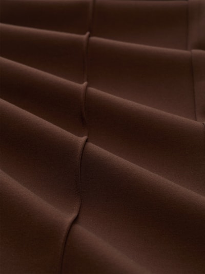 Tom Tailor Regular Fit Anzughose mit elastischem Bund Dunkelbraun 6