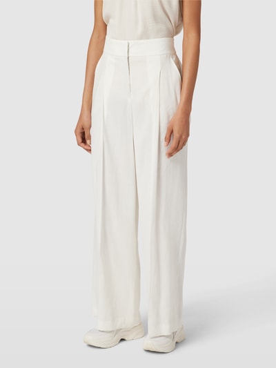 Marc Cain Hose mit Bundfalten Offwhite 4