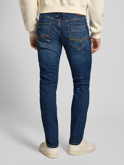 Pepe Jeans Regular Fit Jeans aus Baumwoll-Mix Modell 'SPIKE' Jeansblau 5