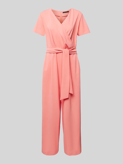 Betty Barclay Jumpsuit met strikceintuur Koraal - 2