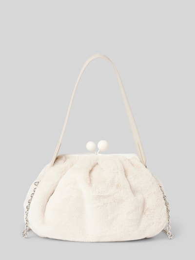 Weekend Max Mara Handtasche mit Teddyfell Modell 'GIANNA' Beige 2