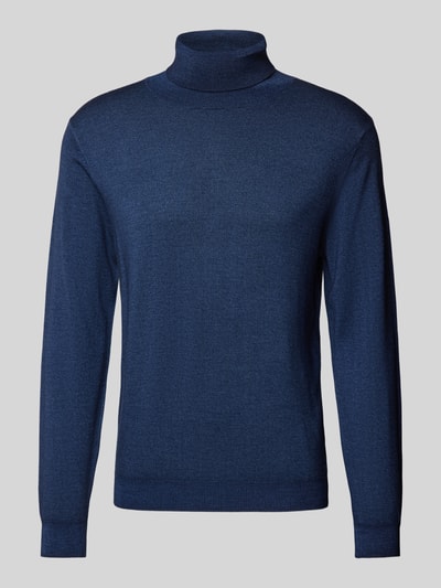 Fynch-Hatton Rollkragenpullover mit Rollkragenpullover Jeansblau 2