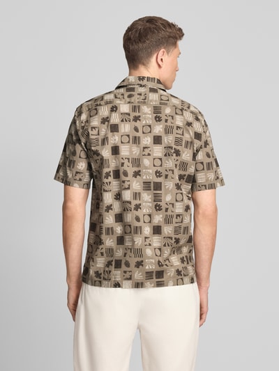 Marc O'Polo Regular Fit Freizeithemd aus reiner Baumwolle  Beige 5
