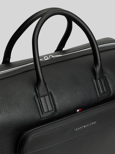 Tommy Hilfiger Weekender mit abnehmbaren Trageriemen BLACK 3