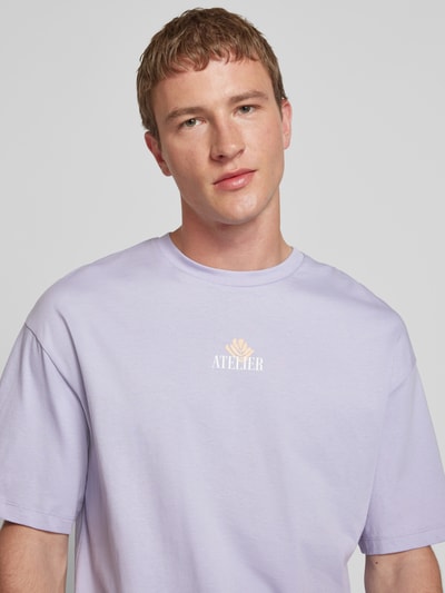 Jack & Jones T-Shirt mit Label-Print Lavender 3