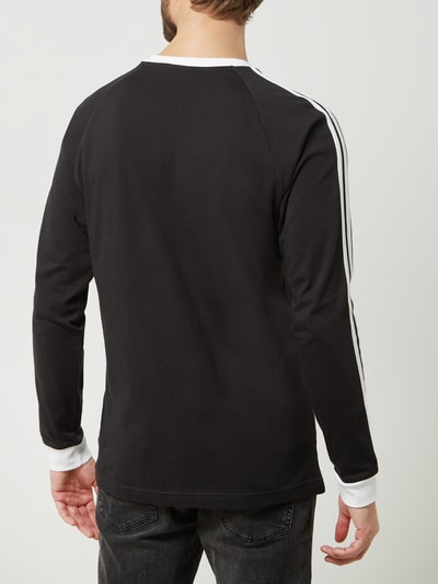 adidas Originals Longsleeve mit Logo-Streifen Black 5